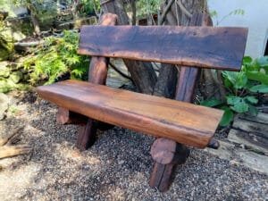 banc charpente chêne